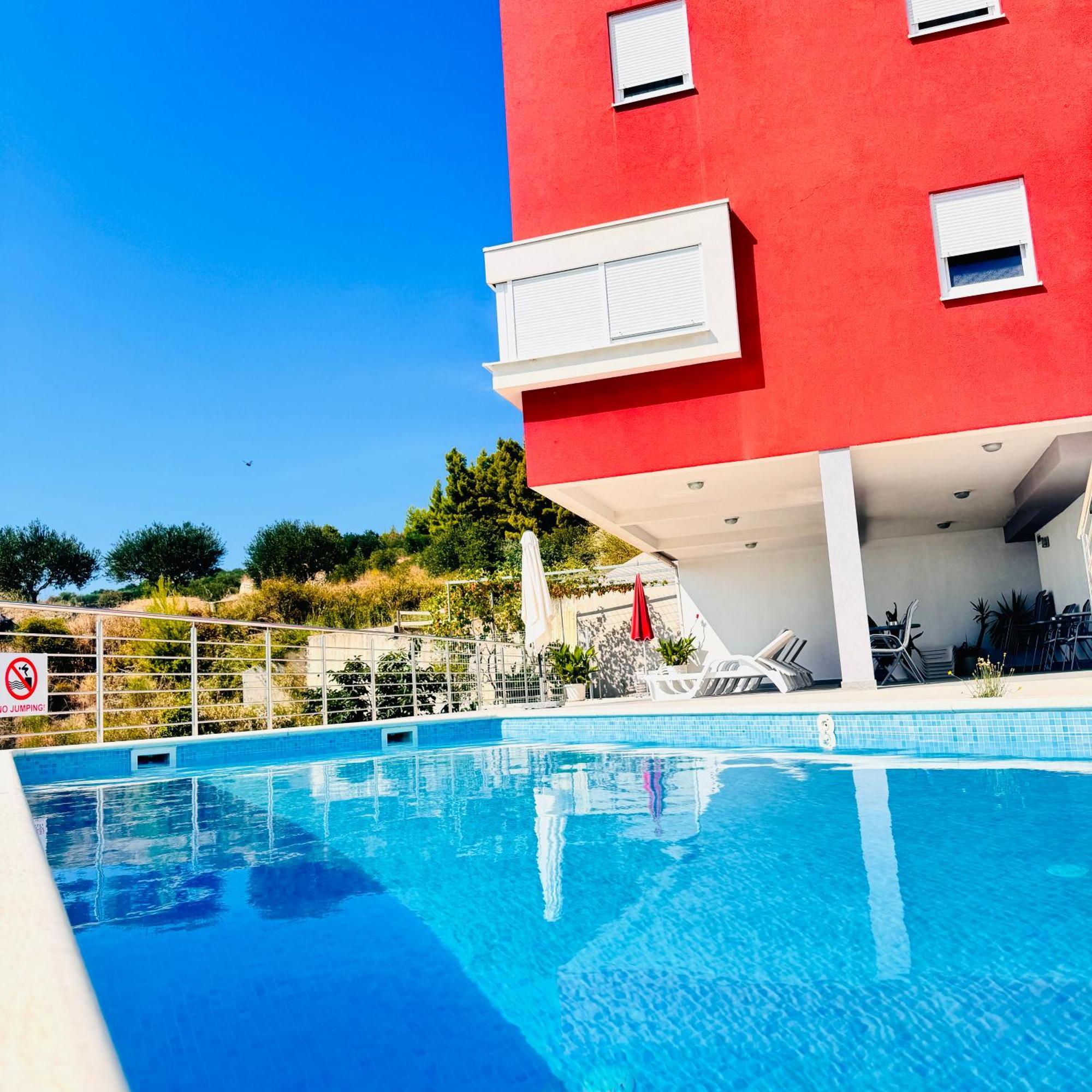 Luxury Apartments Villa Lenka بودْسْتغانا المظهر الخارجي الصورة